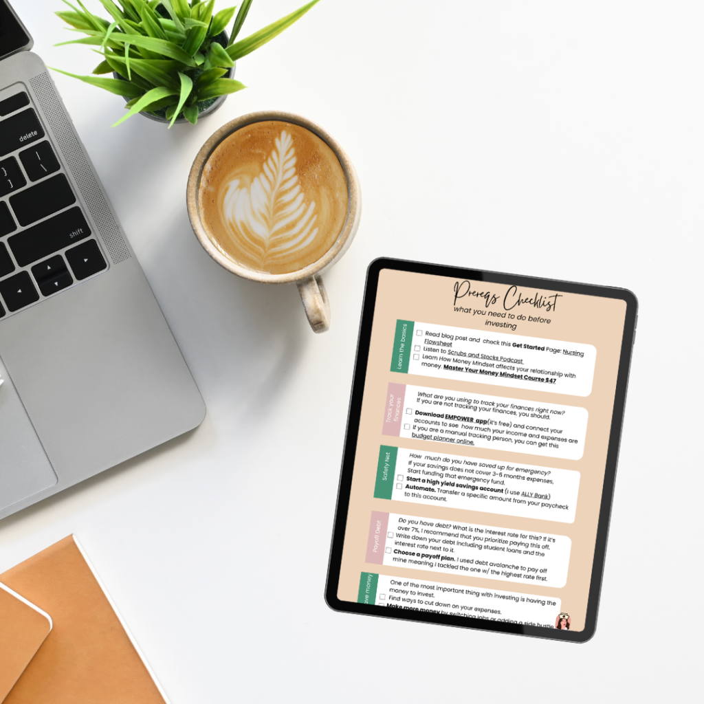 prereqs to investing what to do before you invest checklist