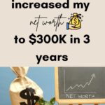 How I Increased my Net Worth to $300K in 3 Years