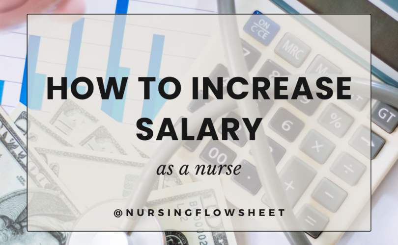How to increase salary as a nurse