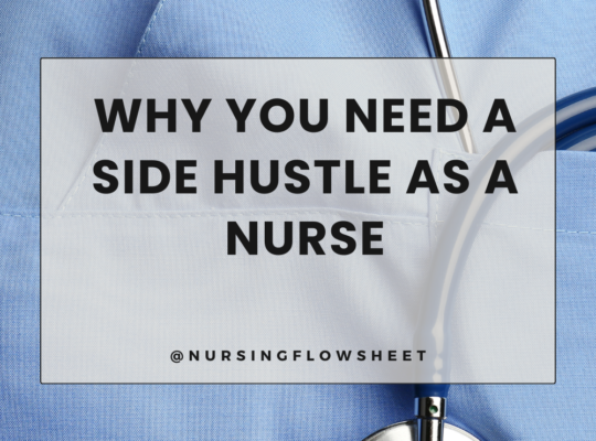 Side hustles for nurses