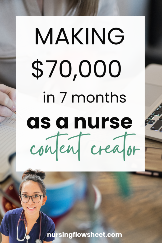 Making Money as a Nurse Content Creator 