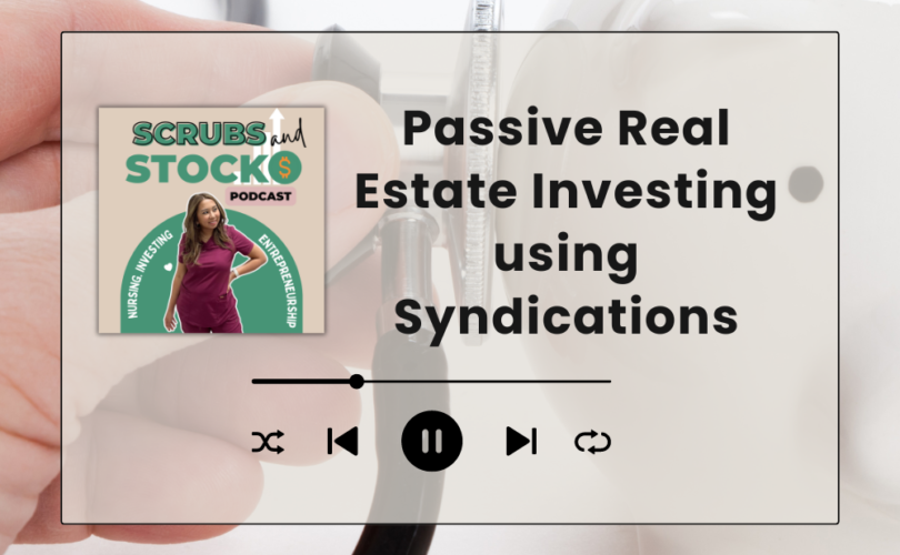 passive real estate investing for nurses