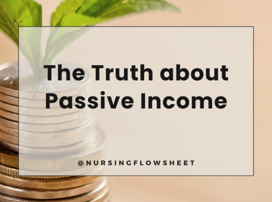 passive income for nurses