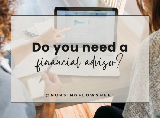 Financial Advisor For Nurses