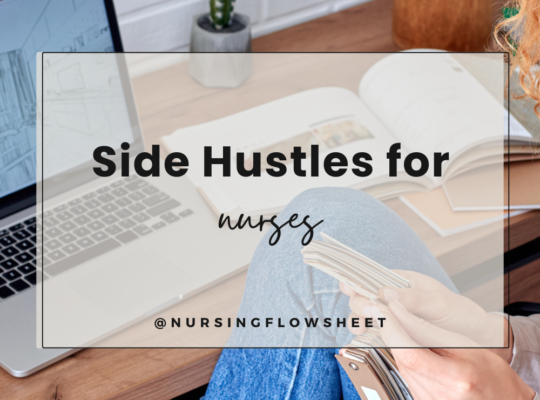 Side Hustles for Nurses