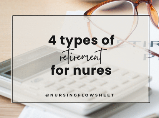 early retirement planning for nurses