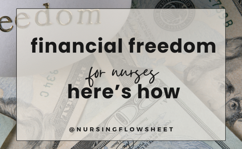 financial freedom for nurses