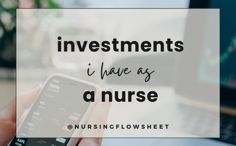 my investments as a nurse i have to achieve financial freedom
