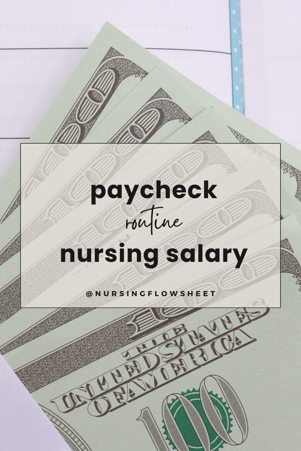 nurse salary paycheck routine