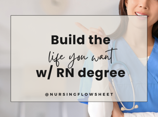 build your dream life nursing