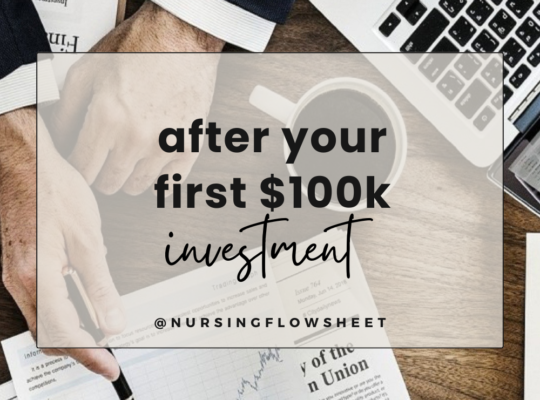 firs $100k investment